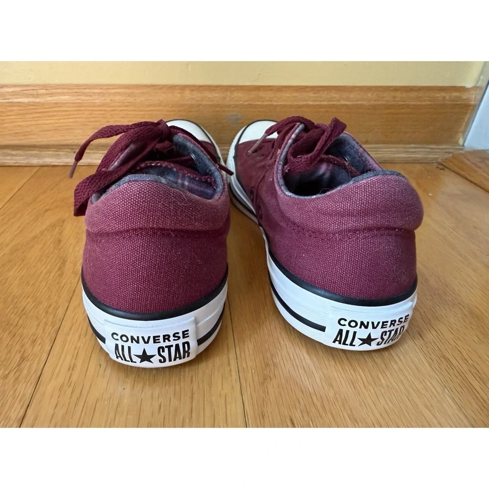 Converse Chuck Taylor All Star Madison Low Tops Burgundy Size 7 Womens
